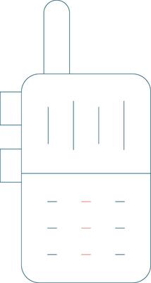 Walkie Talkies Creative Icon Design