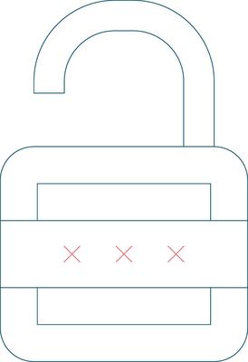 Lock Open Creative Icon Design