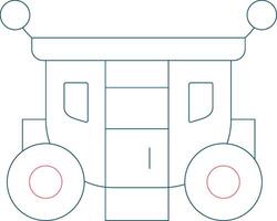 Carriage Creative Icon Design vector