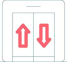Elevator Creative Icon Design vector