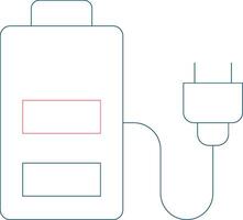 Charging Creative Icon Design vector