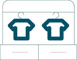 Line Two Color Design vector