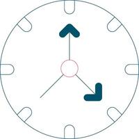 Clock Creative Icon Design vector