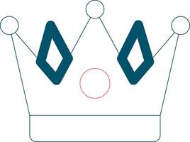 Tiara Creative Icon Design vector