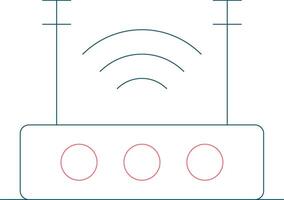 Wifi Creative Icon Design vector