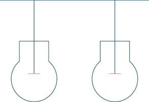 Ceiling Light Creative Icon Design vector