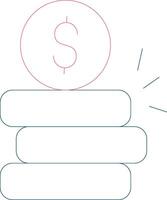 Money Creative Icon Design vector