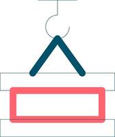 Crane Creative Icon Design vector