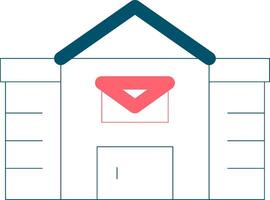 Post Office Creative Icon Design vector