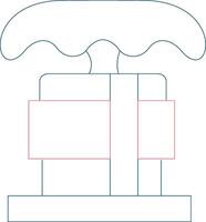 Fountain Creative Icon Design vector