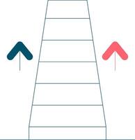 Escalator Creative Icon Design vector