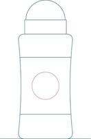 Deodorant Creative Icon Design vector