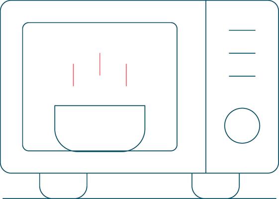 Microwave Creative Icon Design