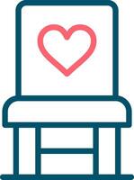 Chair Creative Icon Design vector