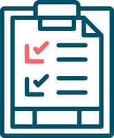 Checklist Creative Icon Design vector