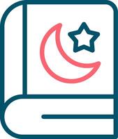 Quran Creative Icon Design vector