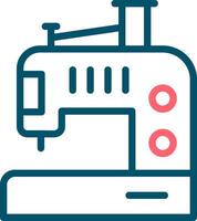 Sewing Machine Creative Icon Design vector