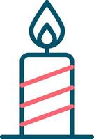 Candle Creative Icon Design vector