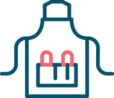 Apron Creative Icon Design vector