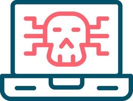 Malware Creative Icon Design vector