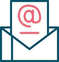 Email Marketing Creative Icon Design vector