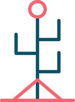 Clothes Stand Creative Icon Design vector