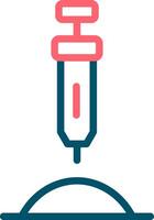 Thermal Paste Creative Icon Design vector