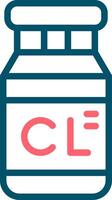 Chlorine Creative Icon Design vector