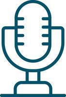 Microphone Creative Icon Design vector