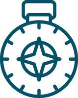 Compass Creative Icon Design vector