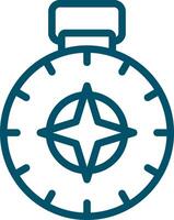 Compass Creative Icon Design vector