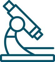 Microscope Creative Icon Design vector