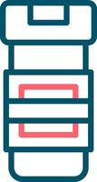 Test Tube Creative Icon Design vector
