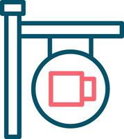 Coffee Shop Creative Icon Design vector