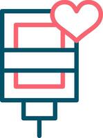Transfusion Creative Icon Design vector