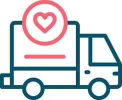 Delivery Creative Icon Design vector