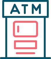 ATM Creative Icon Design vector