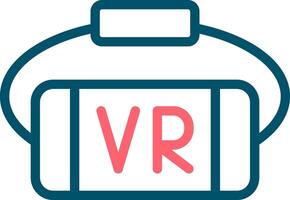 VR Glasses Creative Icon Design vector