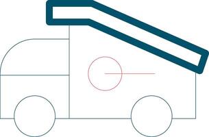 Truck Creative Icon Design vector