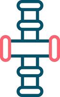 Pipeline Creative Icon Design vector