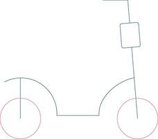 Line Two Color Design vector