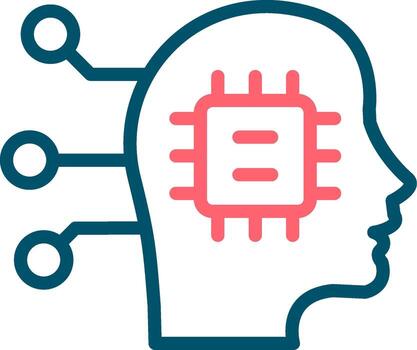 Machine Perception Creative Icon Design vector