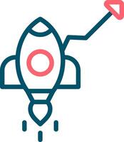 Growth Hacking Creative Icon Design vector