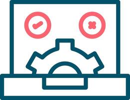 QA Testing Creative Icon Design vector