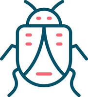 Bug Creative Icon Design vector