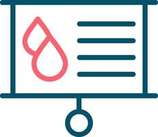 Water Class Creative Icon Design vector