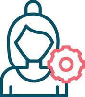 User Settings Creative Icon Design vector
