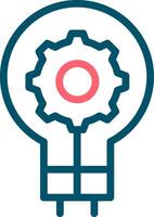 Idea Generation Creative Icon Design vector