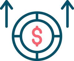 Cash Flow Creative Icon Design vector