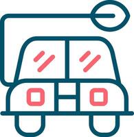 Eco Car Creative Icon Design vector